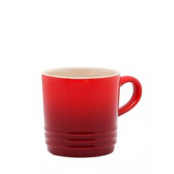 Le Creuset Tasse à Cappuccino en Céramique, 200 ml, Rouge Cerise, 70303200600099