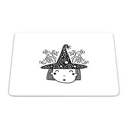 Bonamaison, Tappetino per mouse rettangolare, con stampa digitale, antiscivolo, per ufficio e casa, dimensioni: 22 x 18 cm
