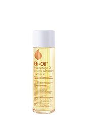 Olio per la cura della pelle Bi-Oil, 100% naturale, olio per la gravidanza con ingredienti naturali al 100%, olio per il corpo durante e dopo la gravidanza, vegano, 125 ml