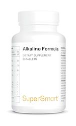 Supersmart - Alkaline Formula - with Licorice Root Extract, Calcium & Magnesium Citrate - Helps Balance The Body's pH | Non-GMO & Gluten Free - 60 Vegetarian Capsules