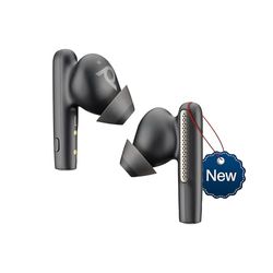 Poly Voyager Free 60 UC True Wireless Earbuds (Plantronics) – Noise-canceling mics for clear calls – Active Noise Canceling – Portable charge case, Compatible w/iPhone, Android, PC/Mac, Zoom, Teams