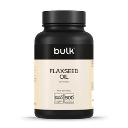 Bulk Flaxseed Oil Softgels, 3000 mg Per Serving, Omega 3 6 9, Pack of 90, 30 Servings, Packaging May Vary