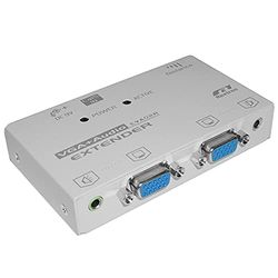 BeMatik - Rextron 2 VGA Extender AV-out + 1 RJ45-IN (EVA-02R)