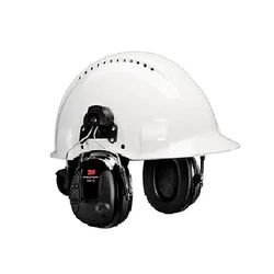 Casque fin 3M™ PELTOR™ ProTac™ III, 25 dB, noir, monté sur casque, MT13H220P3E