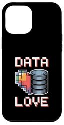 Data Love Pixel Heart Database Coding Case for iPhone 12 Pro Max