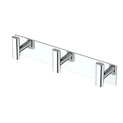 Gatco 1287 Gancho de decoración Moderna, Cromado, Triple