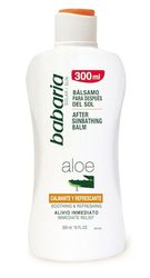 Babaria - Bálsamo Corporal Aftersun Reparador, Calma, Protege y Revitaliza, Alivio Inmediato, Ideal para Rostro y Cuerpo, Vegano, Unisex - 300 ml