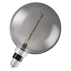 OSRAM Globo Lampadina LED, 5 W, Attacco E27, Luce Calda 1800K, Confezione da 1 Pezzo