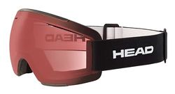 HEAD F-LYT Skibrille, Rot/Schwarz, M