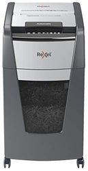 Rexel Optimum 2020225XCH AutoFeed+ 225X Destructeur automatique CH 225 feuilles Niveau de sécurité P4 Coupe de particules pour bureaux et compartiments 60 l avec prise d'alimentation suisse