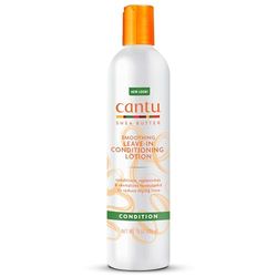 Loção condicionadora de Cantu, manteiga de karité, sem enxaguamento, 284 g
