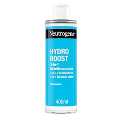 Neutrogena Hydro Boost Água micelar 3 em 1, limpador facial hidratante com ácido hialurónico 400 ml