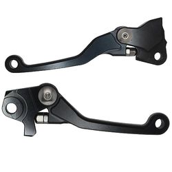 ACCOSSATO Paire de leviers noirs pour Yamaha YZ 450F de 2009 à 2022 (CC 450)