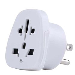 Celly, Adattatore Universale Da Viaggio, Con Presa Schuko Americana, Facile da Trasportare, Con Funzione Safety Shutter, Compatto e Leggero