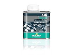 MOTOREX Racing Fork Oil 2,5W Horquillas Susp. Lata 250ml, Adultos Unisex, Multicolor (Multicolor), Talla Única
