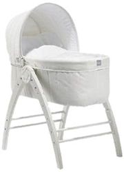 BabyDan Berceau+Chaise Longue+Chaise Haute Angel, Blanc