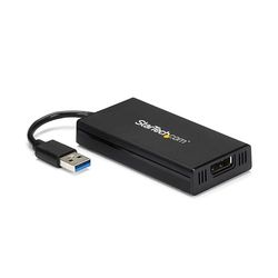 StarTech.com Adaptador USB 3.0 a DisplayPort 4K Ultra HD de 30Hz, Conversor de Vídeo Externo USB a DP, Mac y Windows