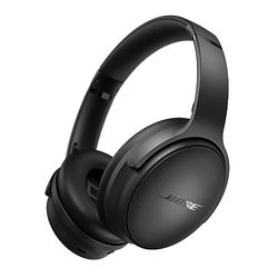 Bose QuietComfort SC Headphones con cancellazione del rumore wireless, Bluetooth cuffie over-ear con durata della batteria fino a 24 ore, con Custodia Morbida, Nero