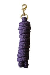 Rhinegold Luxe Lead Rope, Plum