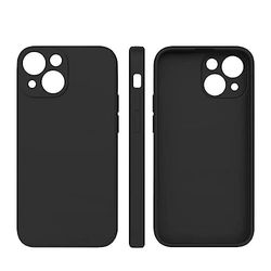 WDTURNS Beschermhoes van siliconen voor iPhone 13 (6,1 inch), [Full Body bescherming] [schokbestendig] [antislip] [militaire kwaliteit], beschermhoes voor iPhone 13 voor mannen en vrouwen, zwart