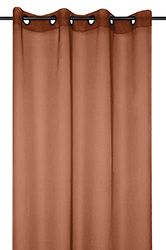 VOILAGE MONNA TERRACOTTA 135X260 cm