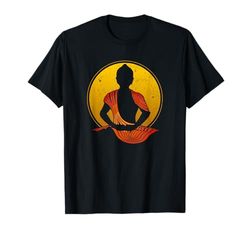 Buddha Zen Buddismo Yoga Yogi Spiritualmente Regalo Vintage Maglietta