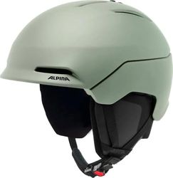ALPINA Unisex – Volwassenen NAX Skihelm, Willow-Green mat, 51-55
