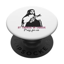 Santa Teresa De Lisieux PopSockets PopGrip Adhesivo