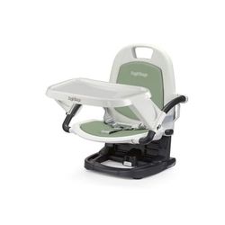 Peg Perego assento elevado para comer rialto, Mint. Alçador de assento para bebé. Cadeira de viagem portátil