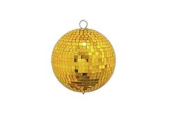 Eurolite Spiegelbal 15cm goud | Discobal met gouden facetten | Mirrorball voor de heel bijzondere decoratie