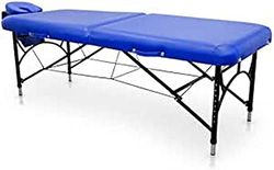 QUIRUMED Inklapbare ligstoel van aluminium Easy Force blauw