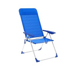 Marbueno Silla Plegable Azul 69 x 109 x 58 cm