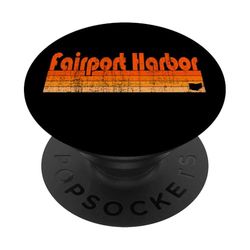 Fairport Harbor, estilo retro de los años 80 de Ohio PopSockets PopGrip Adhesivo