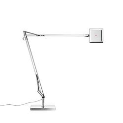 Kevin Edge F3452057 tafellamp met metalen voet, 7 W, 15 x 41,4 x 47,3 cm, chroom
