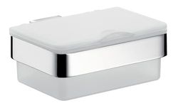Emco Loft 053901600 Support avec boîte à mouchoirs S 0539 Aspect Acier Inoxydable 19,5