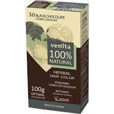 Venita Herbal Hair Color 3.0 Black Chocolate 100 ml
