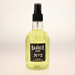 The Barber Shop No.2 Eau de Cologne Spray pour homme 250 ml | Après-rasage pour homme | Eau parfumée | Parfums Barber | Spray pour le corps – Barbershop – Salon de coiffure Kolonya | Frais & Citrique