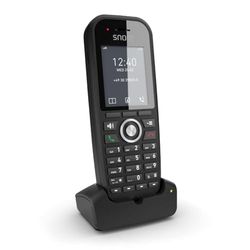 Snom M30 Combiné TéLéPhone Portable Et TéLéPhone Fixe sans Fil IP-DECT avec Grand ÉCran Couleur, Qualité Audio Cristalline, Fonctions d'Appel AvancéES, Longue Autonomie Et Mises À Jour OTA