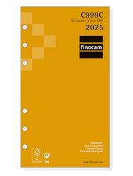 Finocam Classic jaarplanner 2025, weekoverzicht, dwarsaanzicht, januari 2025 - december 2025 (12 maanden), Catalaans