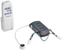 Westinghouse Lighting 7809540 Ventilateur de plafond et télécommande infrarouge pour la lampe, Vitesse élevée