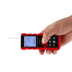 Avilia Misuratore Laser Professionale - Telemetro Laser Portatile con Schermo LCD da 4 a 50m - Misurazione Continua Area e Volume, con Memoria 50 Misure
