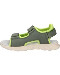 Geox J Sandal Airadyum Bo, Sandalia, Lima Militar, 24 EU