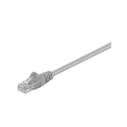 Goobay 68367 CAT 5e Patchcable, U/UTP, Grey, 3m Cable Length