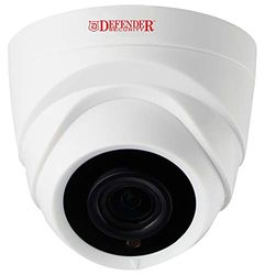 Defender Security DFR11 720P HD 4 en 1 Cámara de Seguridad híbrida para Interiores, Color Blanco, IP66
