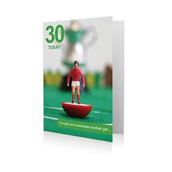 Subbuteo 30th Birthday Card