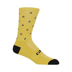 Giro XL Chaussettes COMP Haute Taille GLZ Yell MTN 46-50 21 Unisex-Adult, Yellow