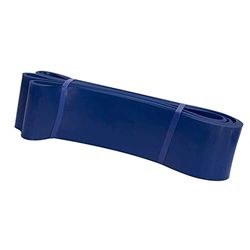 FFitness weerstandsband, blauw, 30-80 kg, breedte 6,5 cm, hoogwaardige fitnessbanden voor pilates, yoga, krachttraining, fysiotherapie en revalidatie, blauw