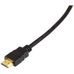 Profile 541274873365 HDMI-kabel HQ, goudkleurig, 1,8 m, zwart, kleurloos, eenheidsmaat
