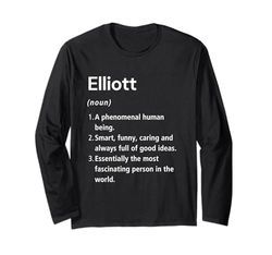 Elliott Definizione del nome Dizionario divertente Maglia a Manica