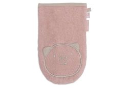 Jollein Rękawice do mycia niemowląt, frotte, Grunty, 27 x 16 cm, 100% bawełna, myjka dla niemowląt, certyfikat Öko-Tex, kolekcja Miffy